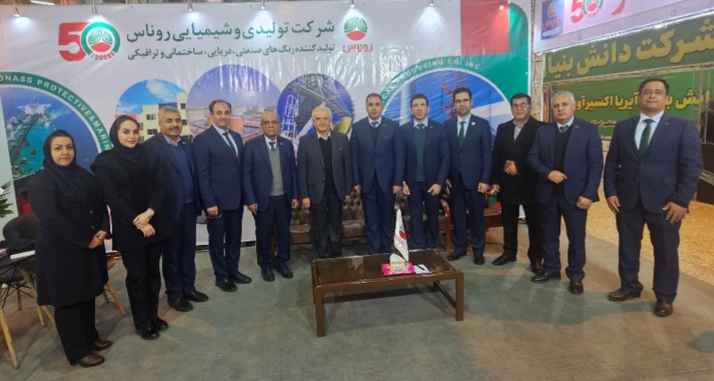حضور شرکت رنگسازی روناس در چهارمین نمایشگاه تخصصی نفت، گاز، پالایش، پتروشیمی، نیروگاه و انرژی استان مرکزی